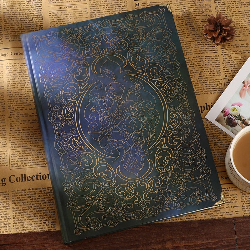 Journal de luxe de style vintage « Fantasy »