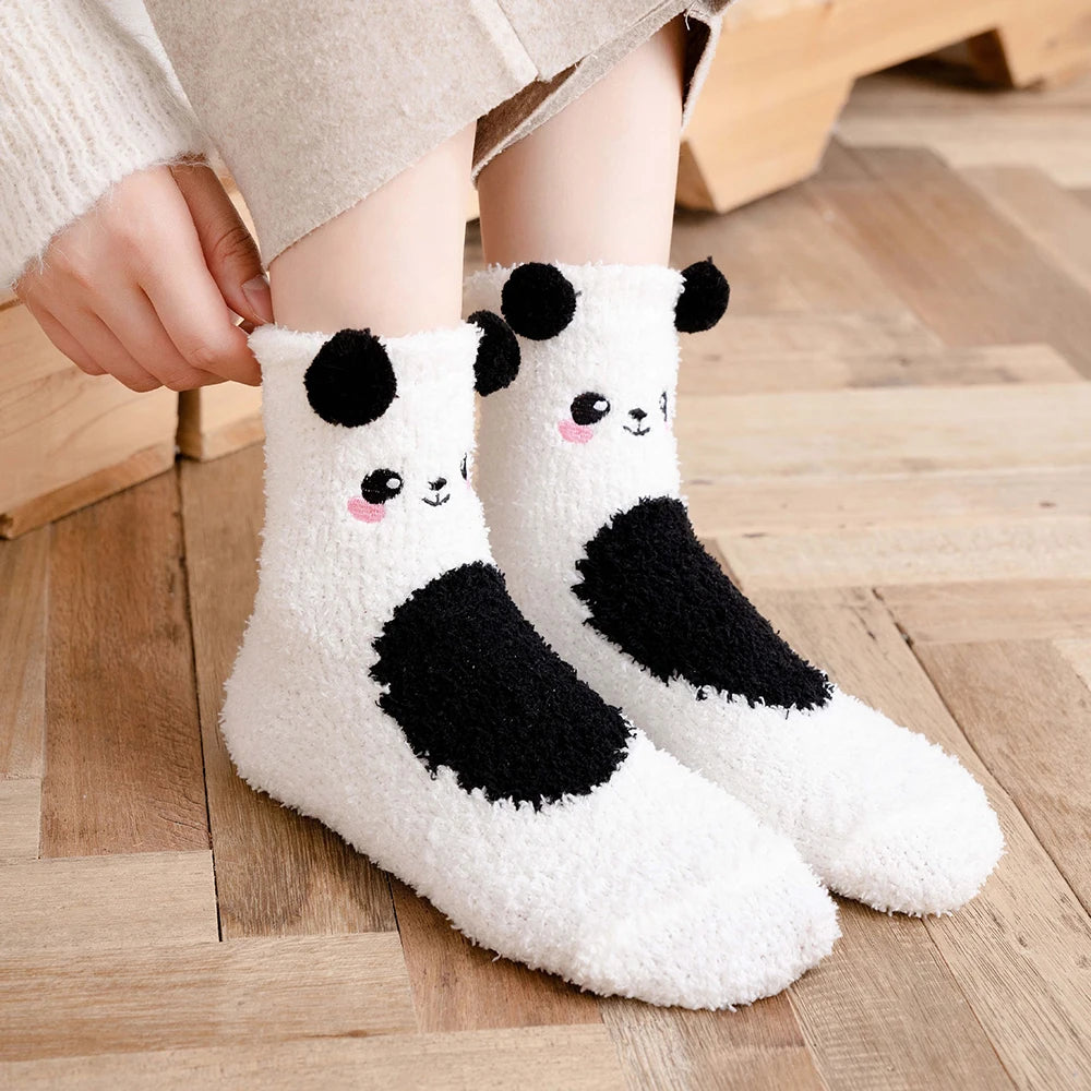 Kawaii Fuzzy Friends Socken