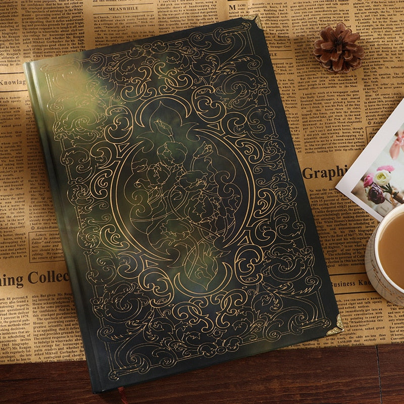 Journal de luxe de style vintage « Fantasy »