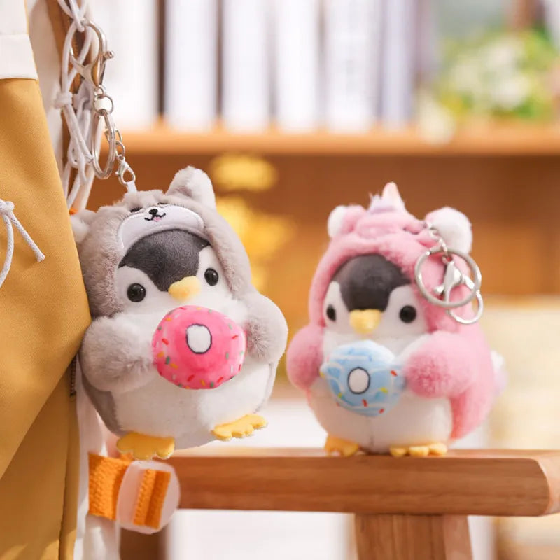 Kawaii Penguin Keychain