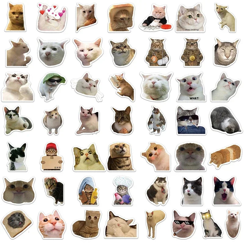 Cat Lover Meme Stickers