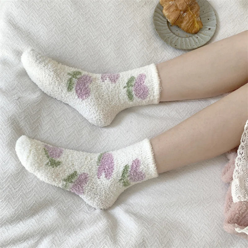 Coral Fleece Socks