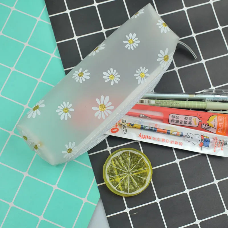 Daisy Transparent Pencil Case