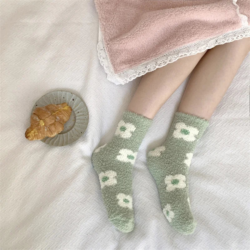 Coral Fleece Socks