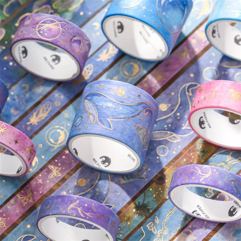 Starry Sky Washi Tape Set- 10pcs