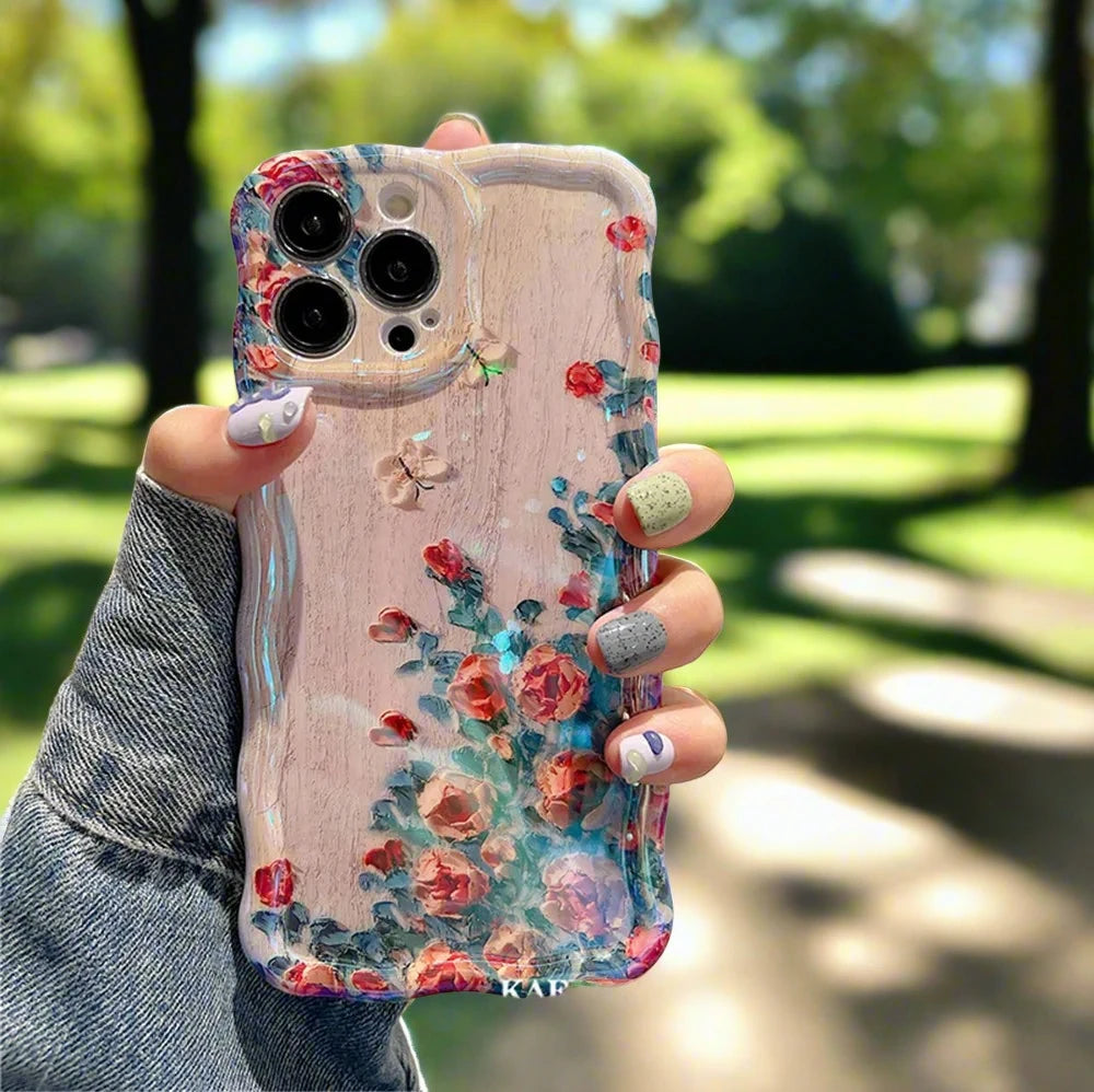 Blossom Glow iPhone Case- Cherries