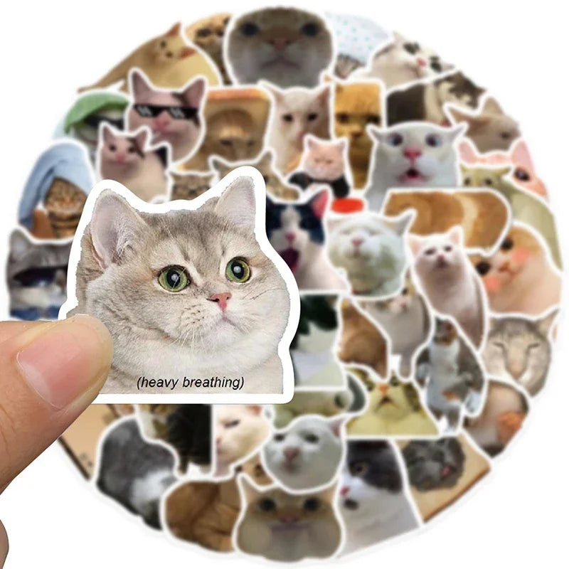 Cat Lover Meme Stickers