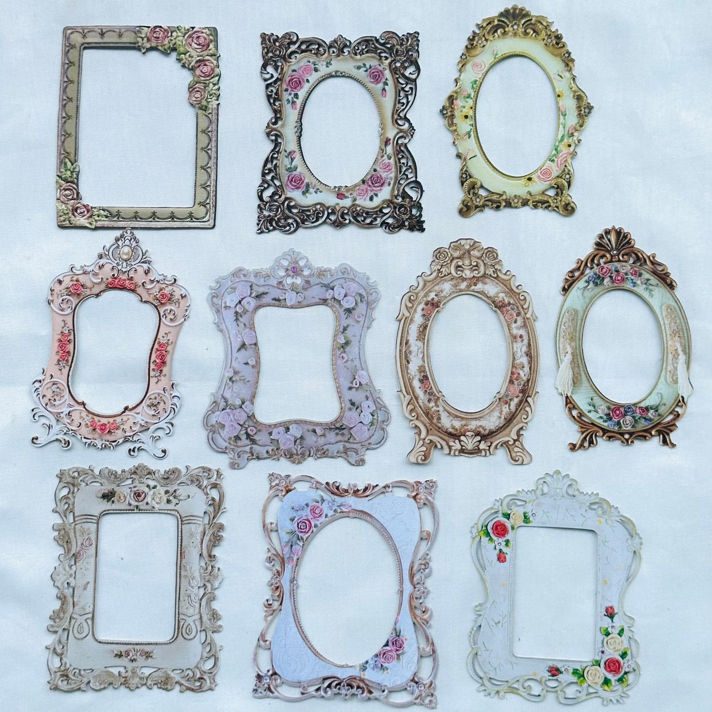 Vintage Scrapbook Journal Craft- 20 Pieces