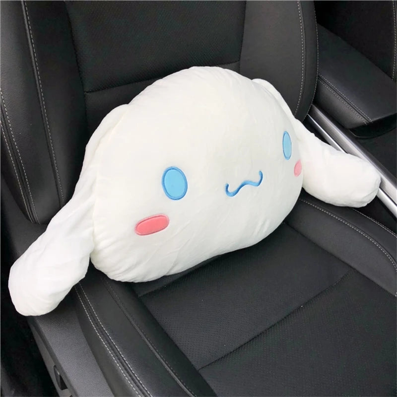 Sanrio Cinnamoroll Headrest Pillow Seat Belt Cover Cushion