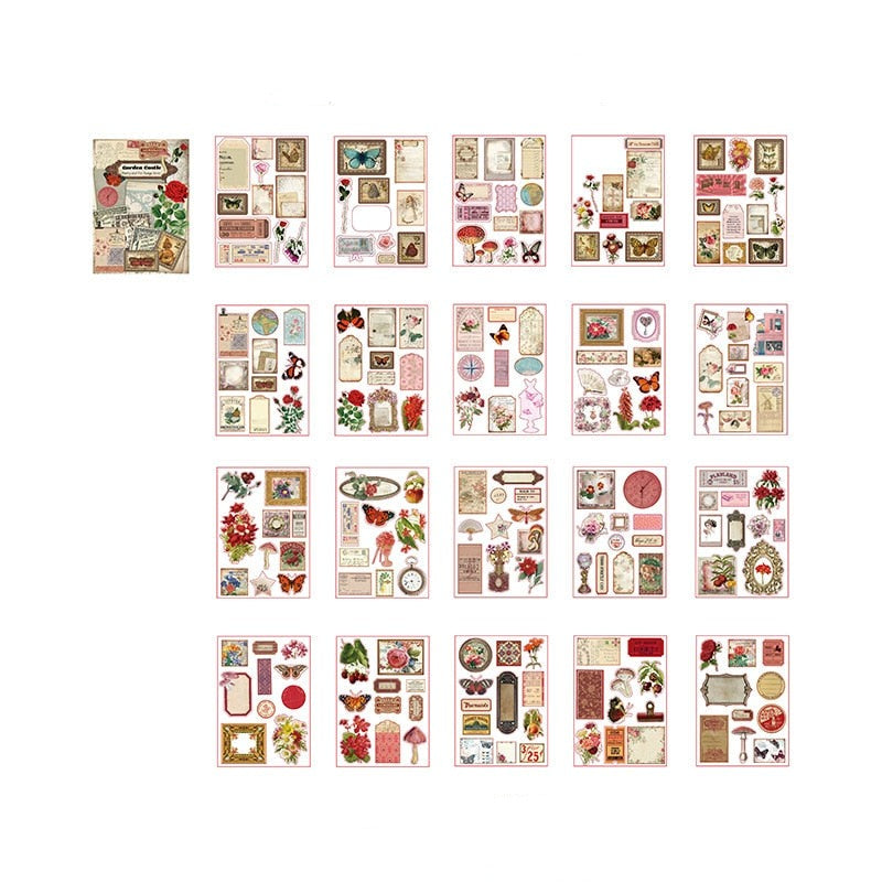 'Happiness' DIY Sticker Diary- 20 sheets