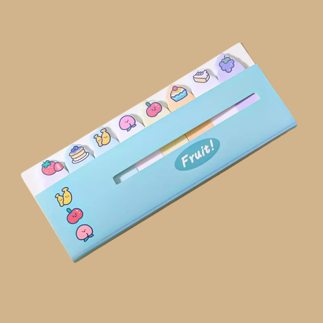 Cute Cartoon Sticky Markers- 120 sheets