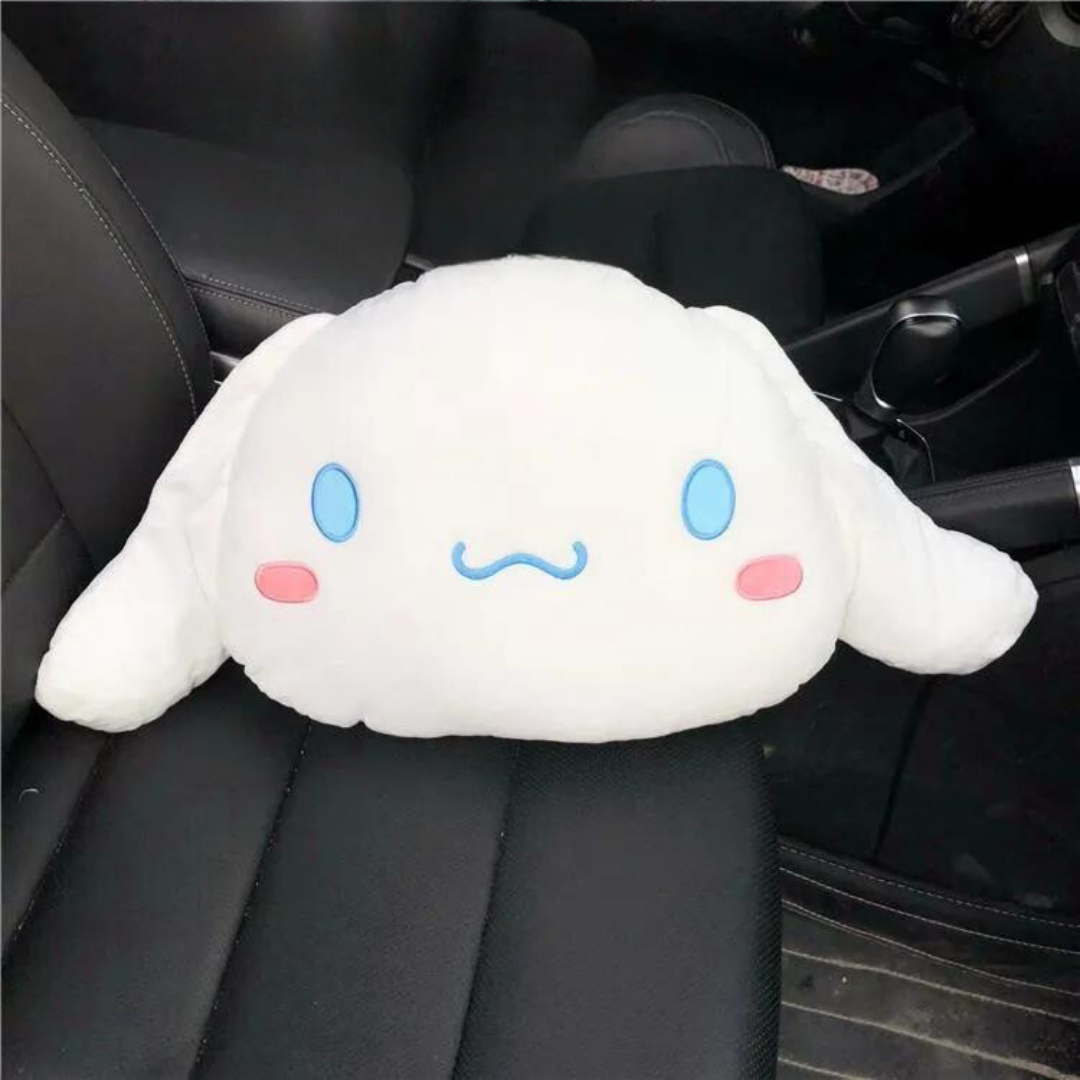 Sanrio Cinnamoroll Headrest Pillow Seat Belt Cover Cushion