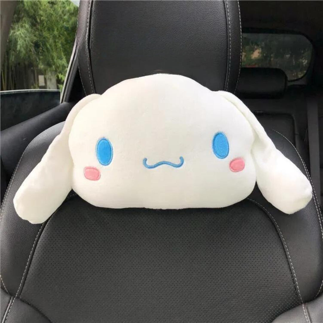 Sanrio Cinnamoroll Headrest Pillow Seat Belt Cover Cushion