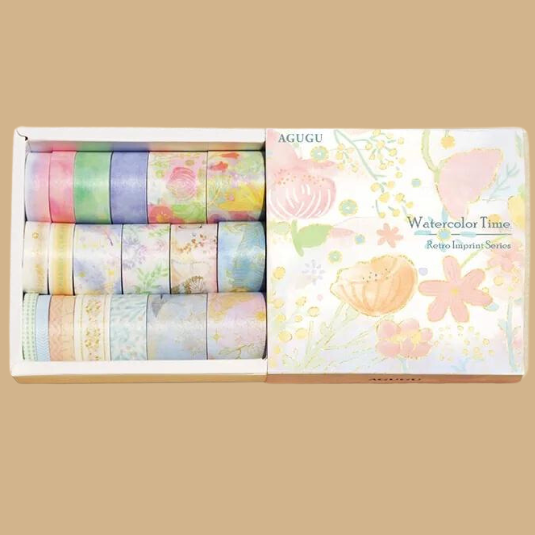 Vintage Washi Tape Set- 20 rolls