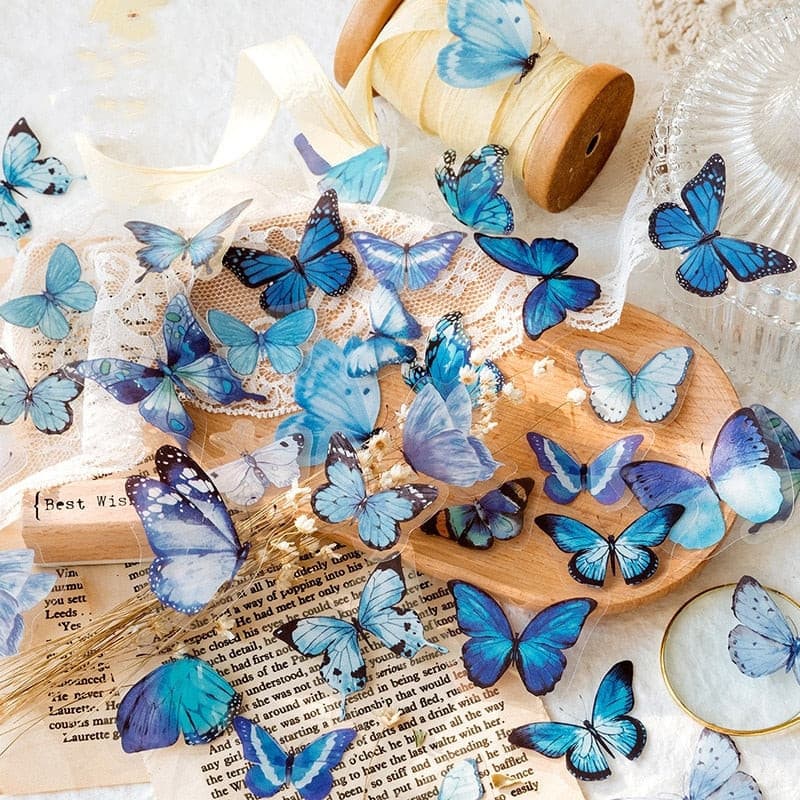 80 Pcs Butterfly Stickers